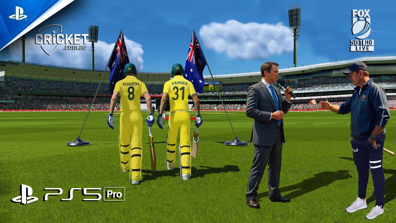 (PS5 Pro) Cricket 24 on PS5 Pro Looks Amazing - High Graphics (4K60 FPS HDR)
