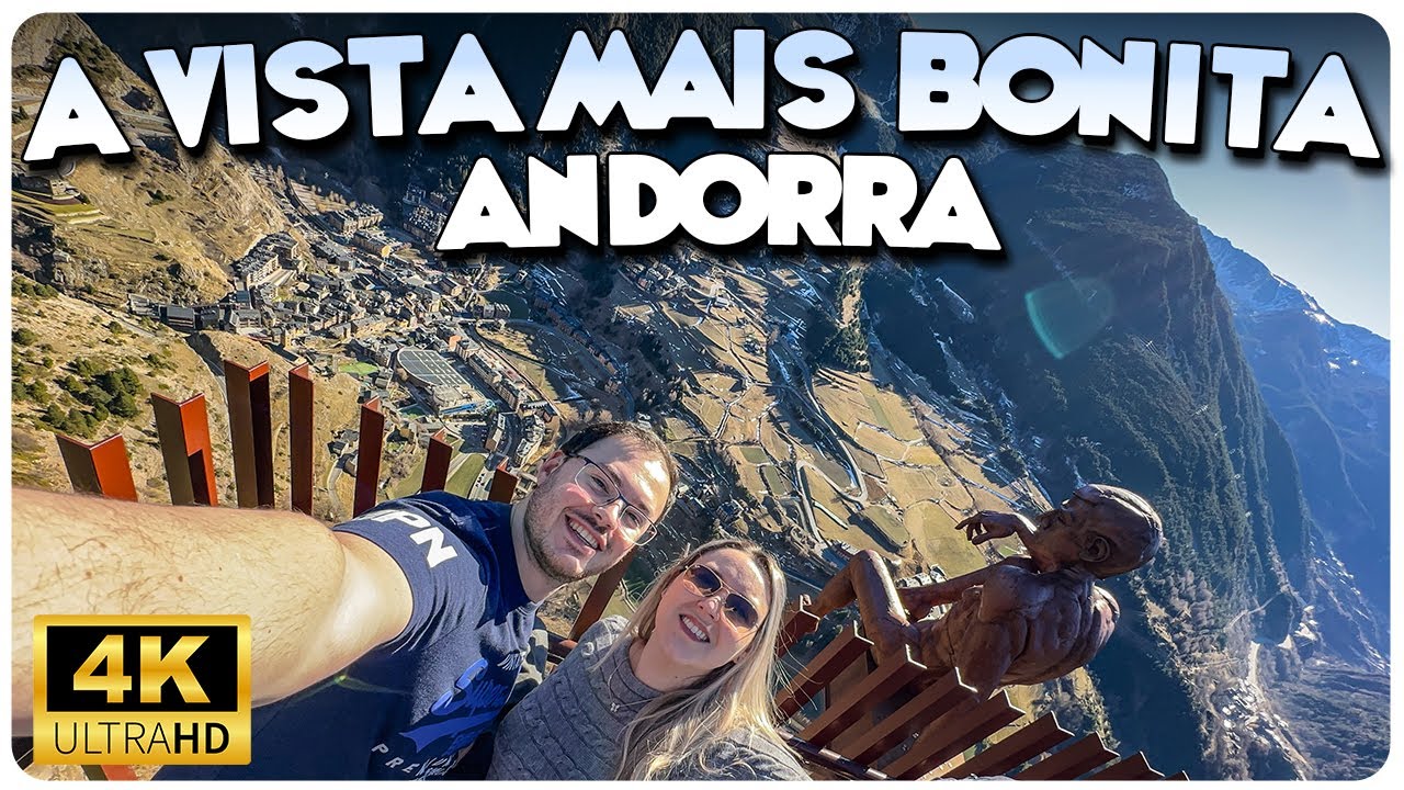 Andorra: Mirador Roc Del Quer e Fomos no Restaurante do Messi (Hincha) - 4K