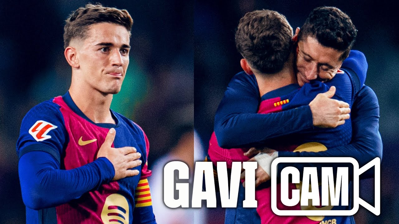GAVI RETURNS AFTER 348 DAYS OUT | FC Barcelona 🔵🔴