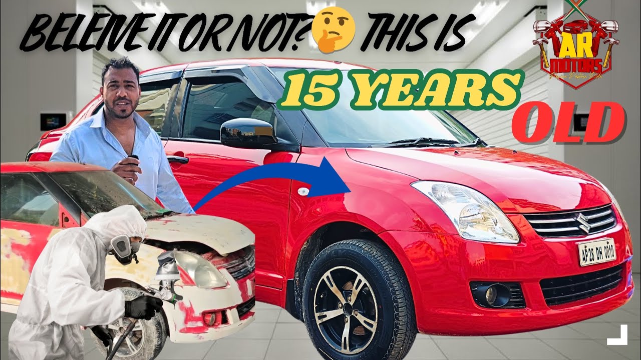 Swift Desire Transforms Old To New | Total Change Kardia Armotors Par#hyderabad #Brotomotiv #youtube