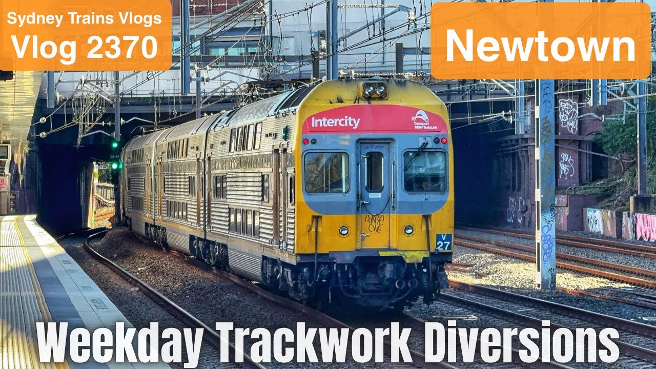 Видеоблог Sydney Trains 2370: Ньютаун — маршруты по будням