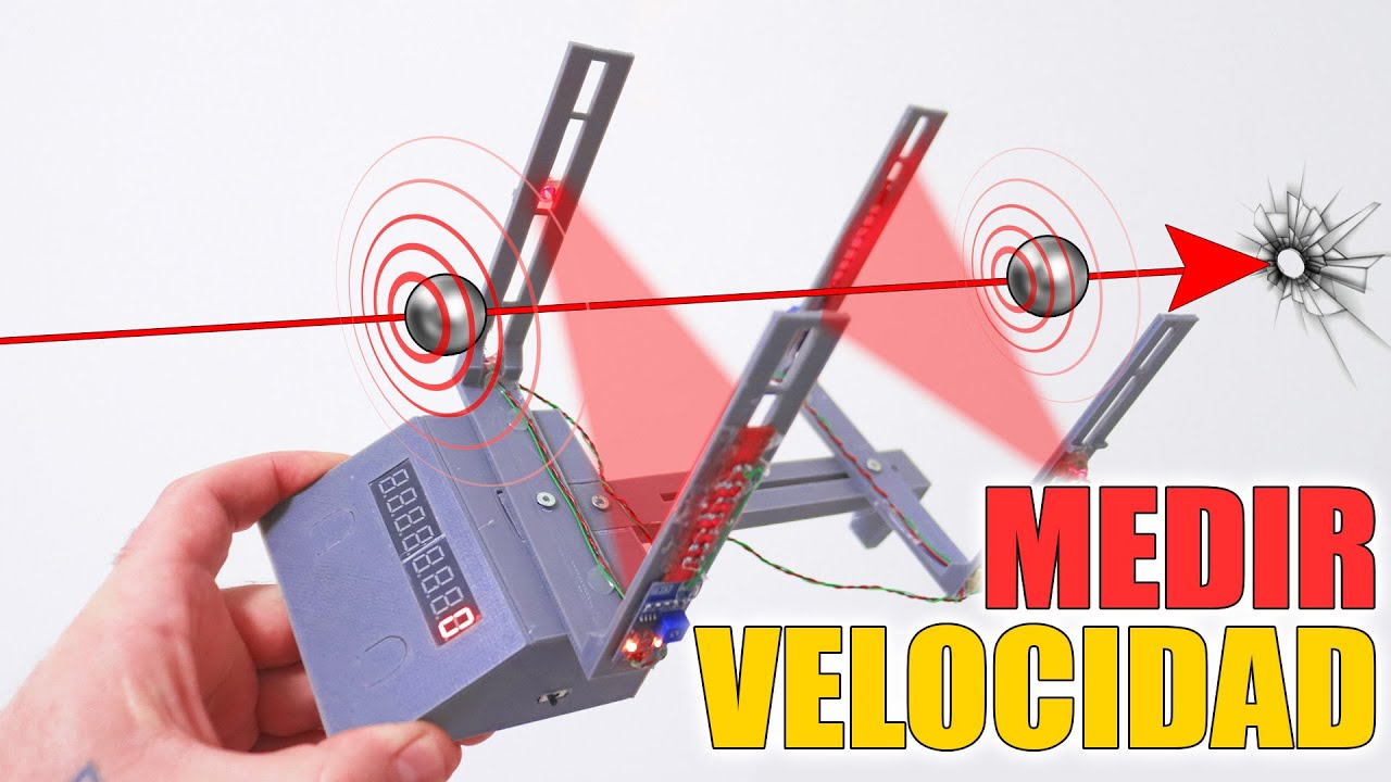 Cronógrafo casero - Medidor de velocidad de bala