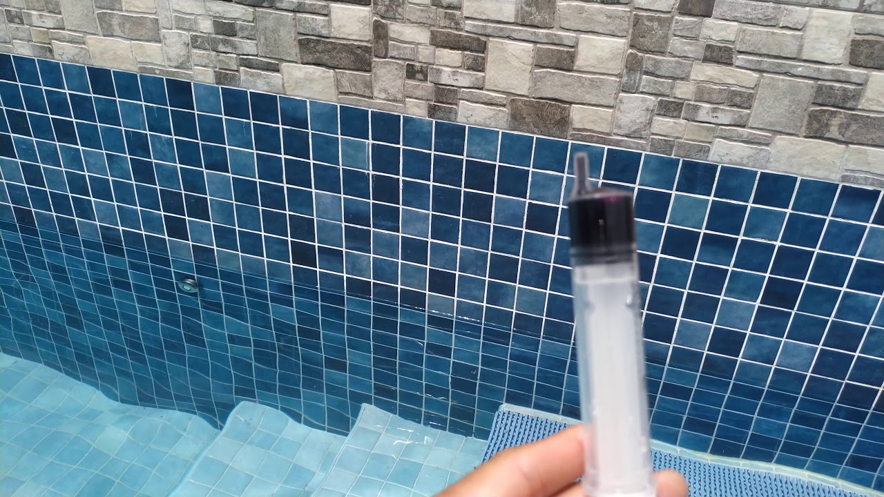 Como detectar vazamento em Piscina - Método Corante Alimentício