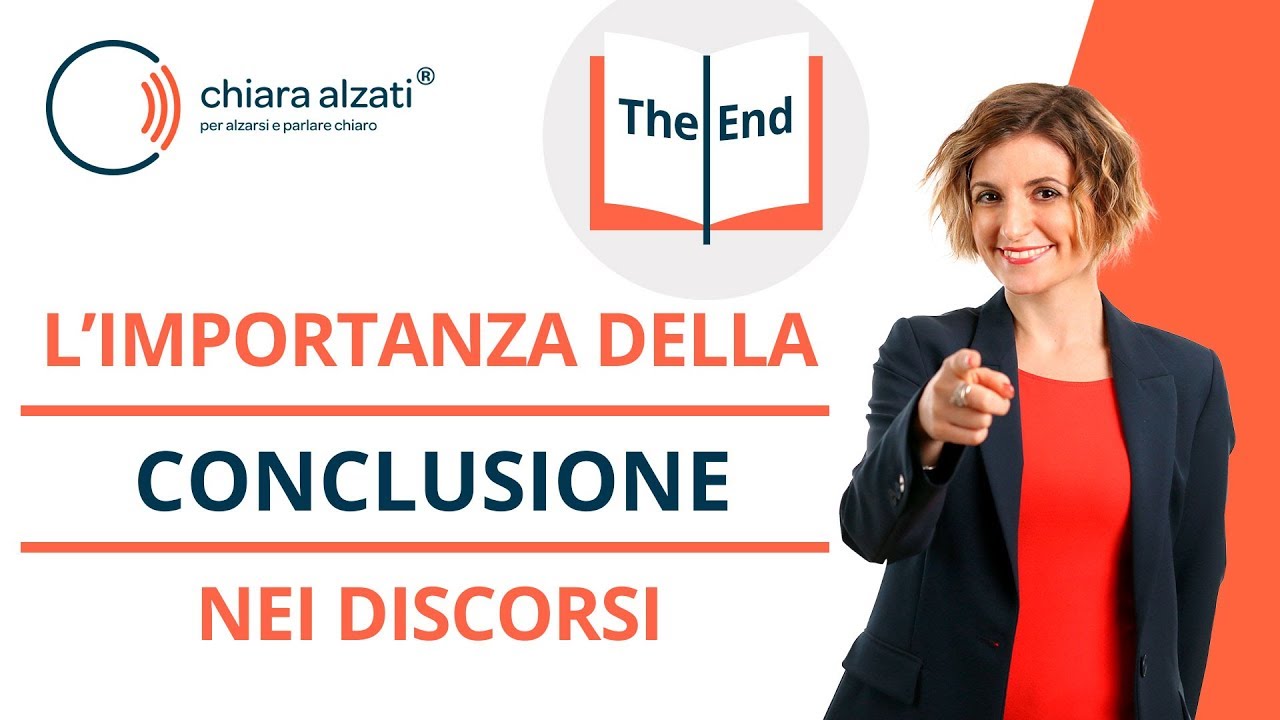 La conclusione di un discorso: 3 suggerimenti per farla al meglio