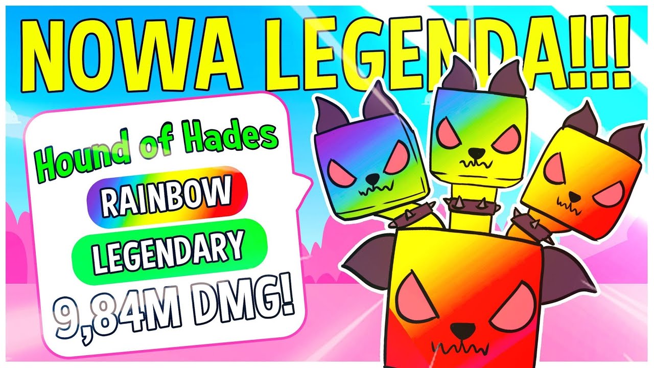 TRAFIŁEM NOWĄ RAINBOW LEGENDĘ Z JAJKA!!! 0.0002% SZANSY W NOWEJ AKTUALIZACJI PET SIMULATOR X!!!