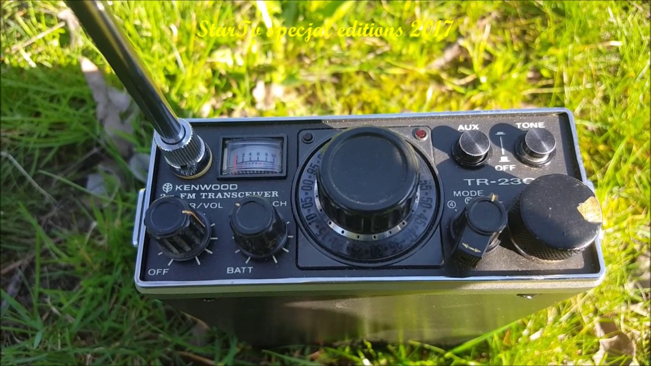 kogo slychac na pasmie 144 Mhz 2m Czescy kr&oacute;tkofalowcy Transceiver Kenwood TR-2300