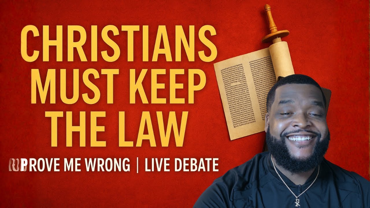 Christians Should Keep Torah &mdash; Prove Me Wrong (LIVE DEBATE)