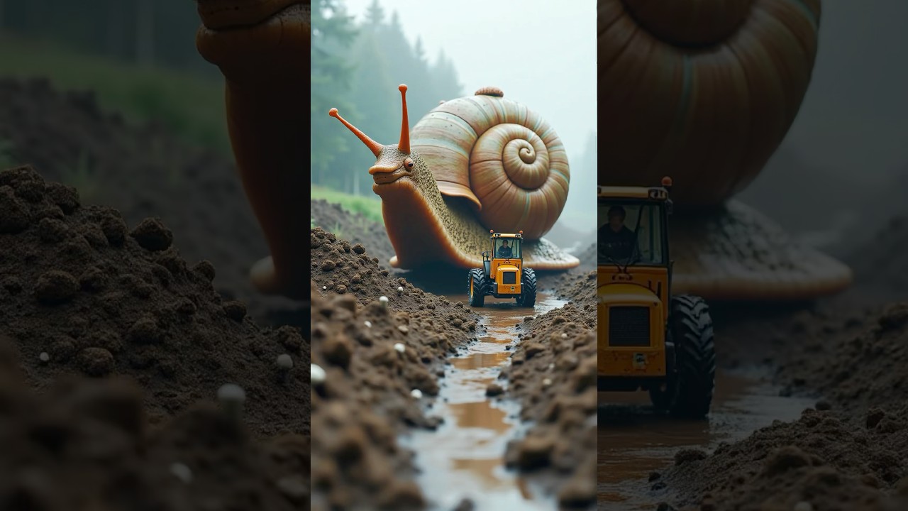 C&ocirc;ng trường v&agrave; ốc s&ecirc;n khổng lồ