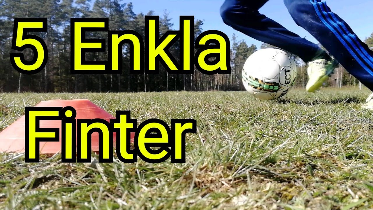 Hur du DRIBBLAR AV din motståndare! | *5 enkla finter* - Fotboll
