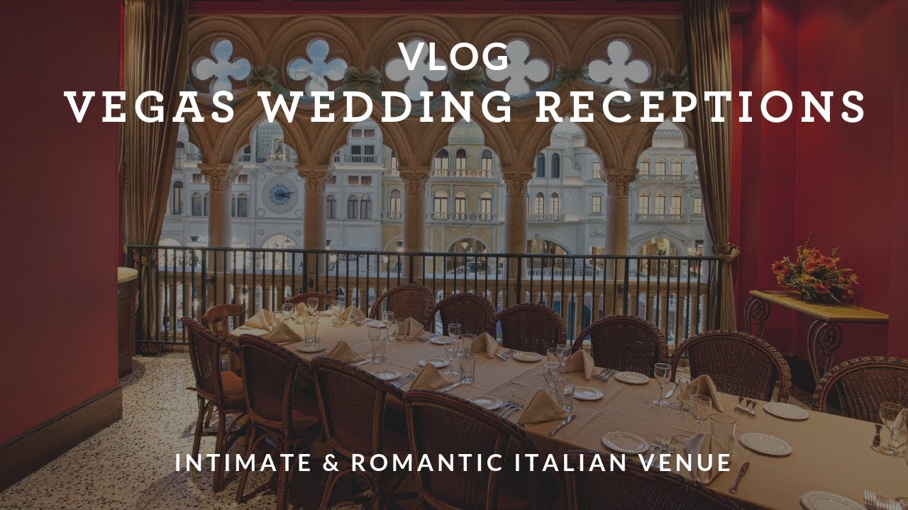 VLOG: Las Vegas Wedding Reception Location | Intimate & Romantic Italian Venue