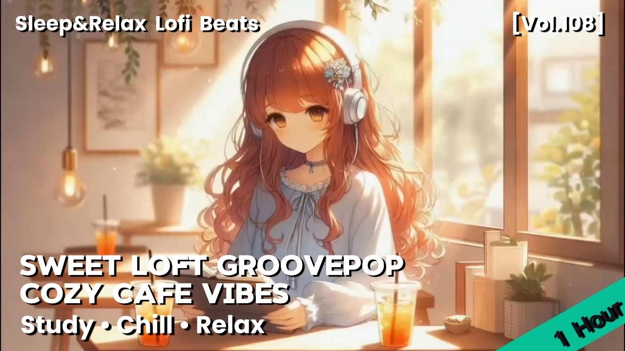 Sweet Groovepop Lofi Mix 🎧 Cozy Study Cafe Vibes | Work & Chill Playlist (Vol.108)