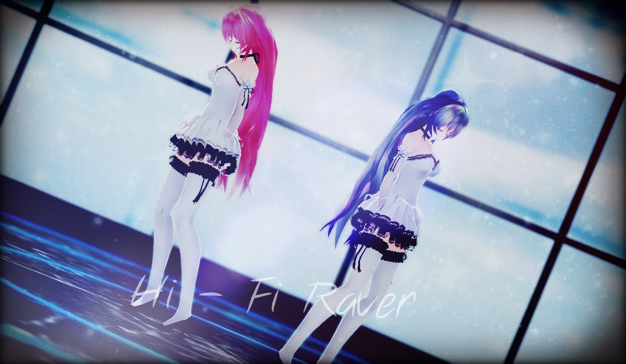 MMD Hi Fi Raver Luka Miku [download camera]