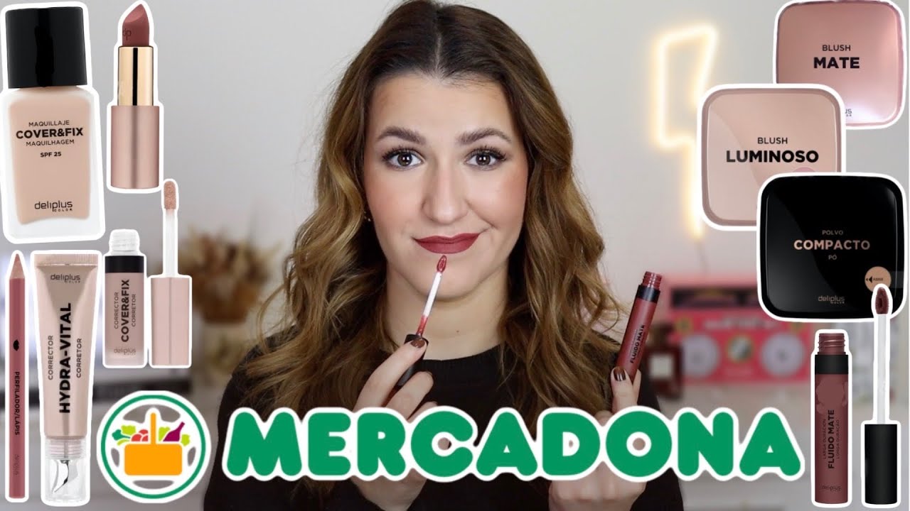 MERCADONA/DELIPLUS Makeup - 1as Impressões/Review/Full Face Of