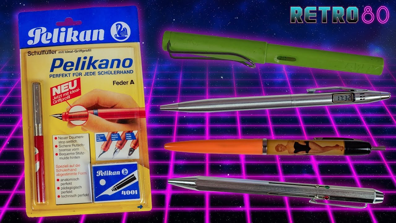 Retro80 #10 ☎️ Pelikan, Lamy und Co.