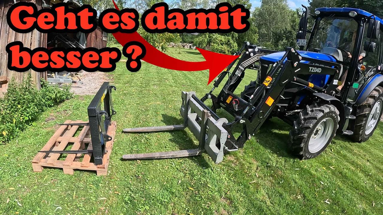 Geht es damit besser? | Kamerasystem im Lovol M504 einbauen | Neue Ballengabel