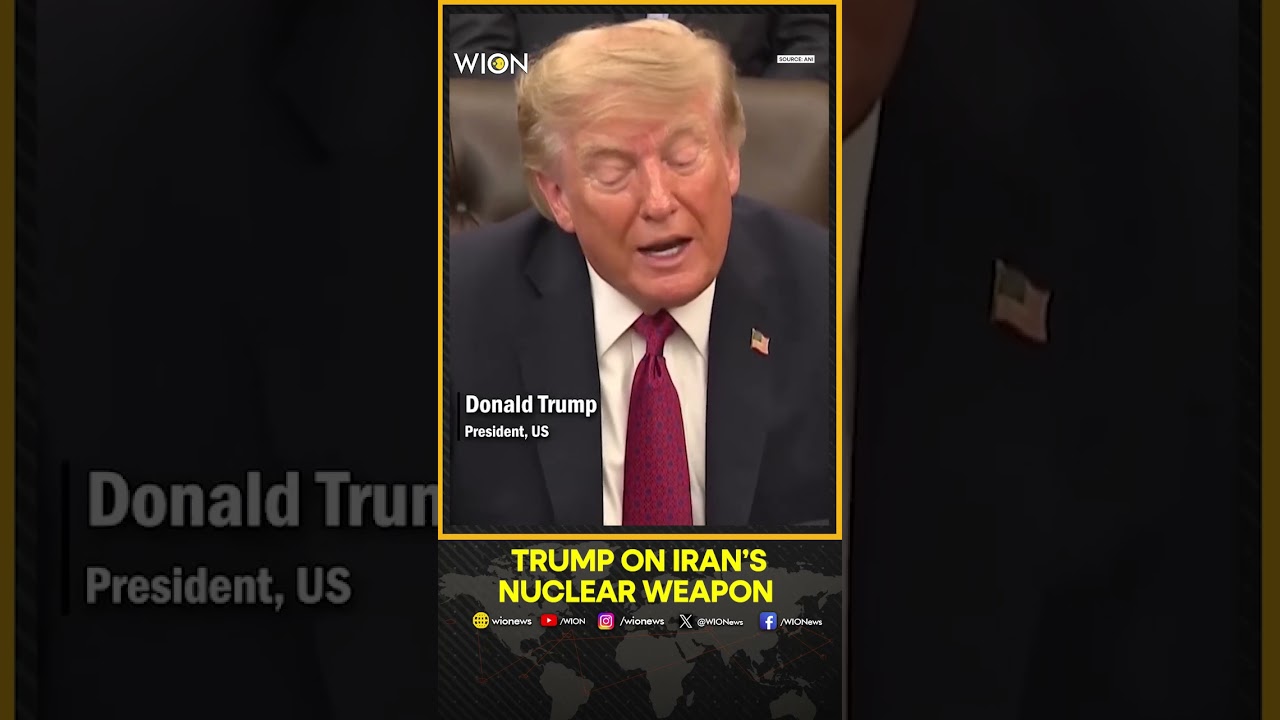 US-Iran War: Trump Tells&nbsp;If Iran Had A Nuclear Weapon Israel Would Have Been Wiped Out