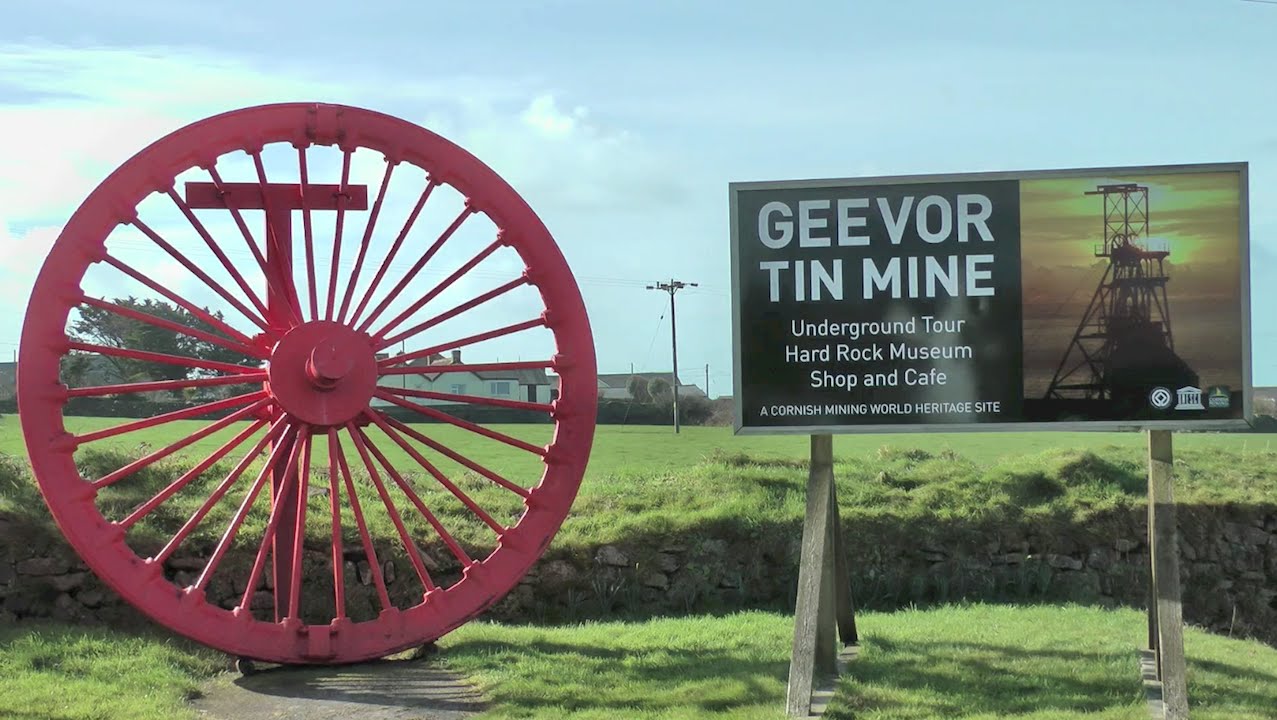 LODES OF SHOCK AND ORE AT GEEVOR TIN MINE