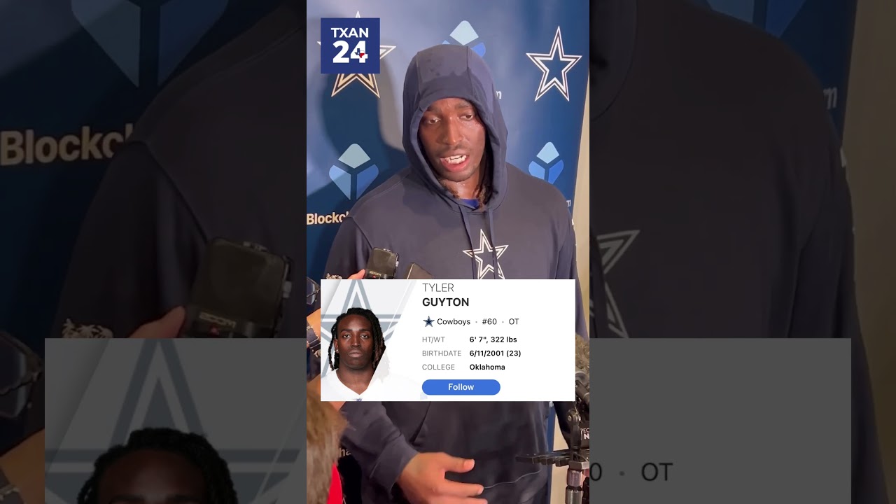 Tyler Guyton Post Practice Interview