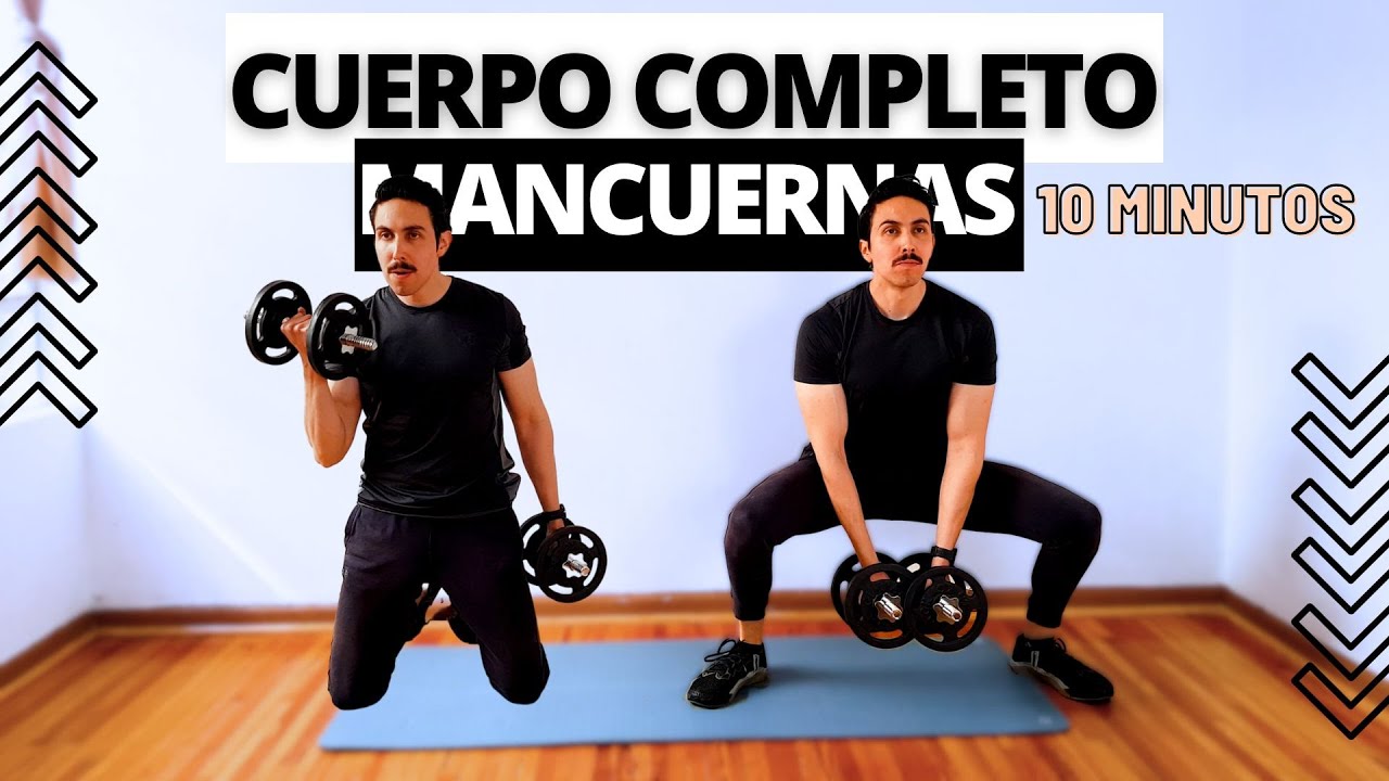 Rutina de Cuerpo Completo CON MANCUERNAS Para PRINCIPIANTES