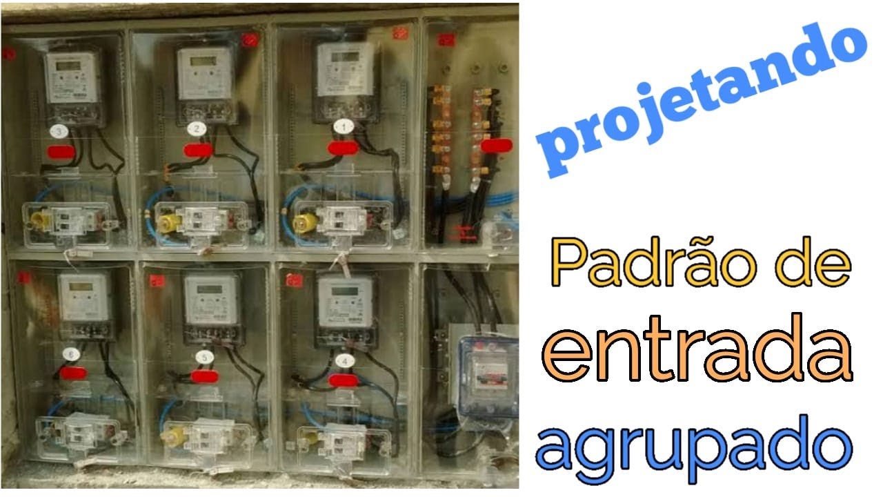 como projeto um centro de medição com caixa policarbonato entrada de energia Enel são Paulo