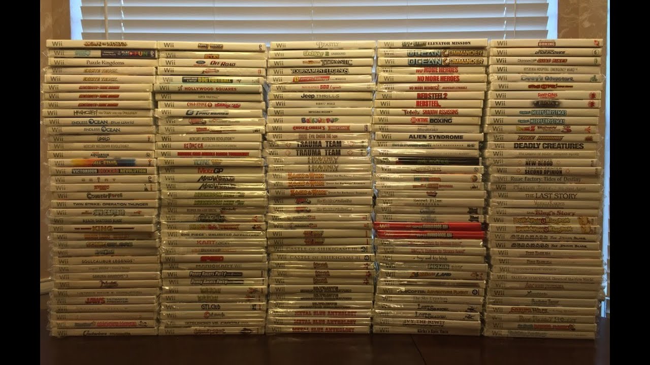 Nintendo Wii Collection - 2016