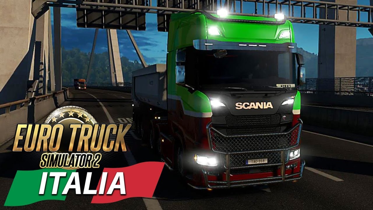 NUOVO SCANIA E SOLITO PODDY - DLC ITALIA - EURO TRUCK SIMULATOR 2 - GAMEPLAY ITA MULTIPLAYER