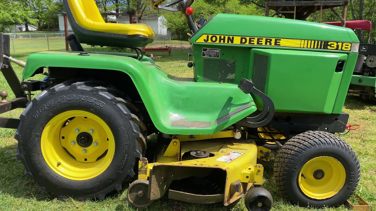 John Deere 318: Oregon G6 Gator Blade Comparison