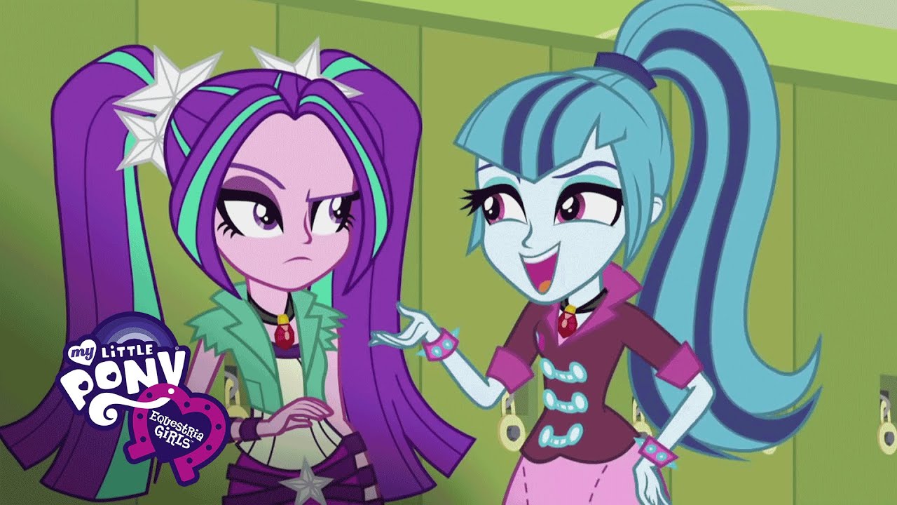 Equestria Girls UK - Rainbow Rocks - Aria Blaze & Sonata Dusk