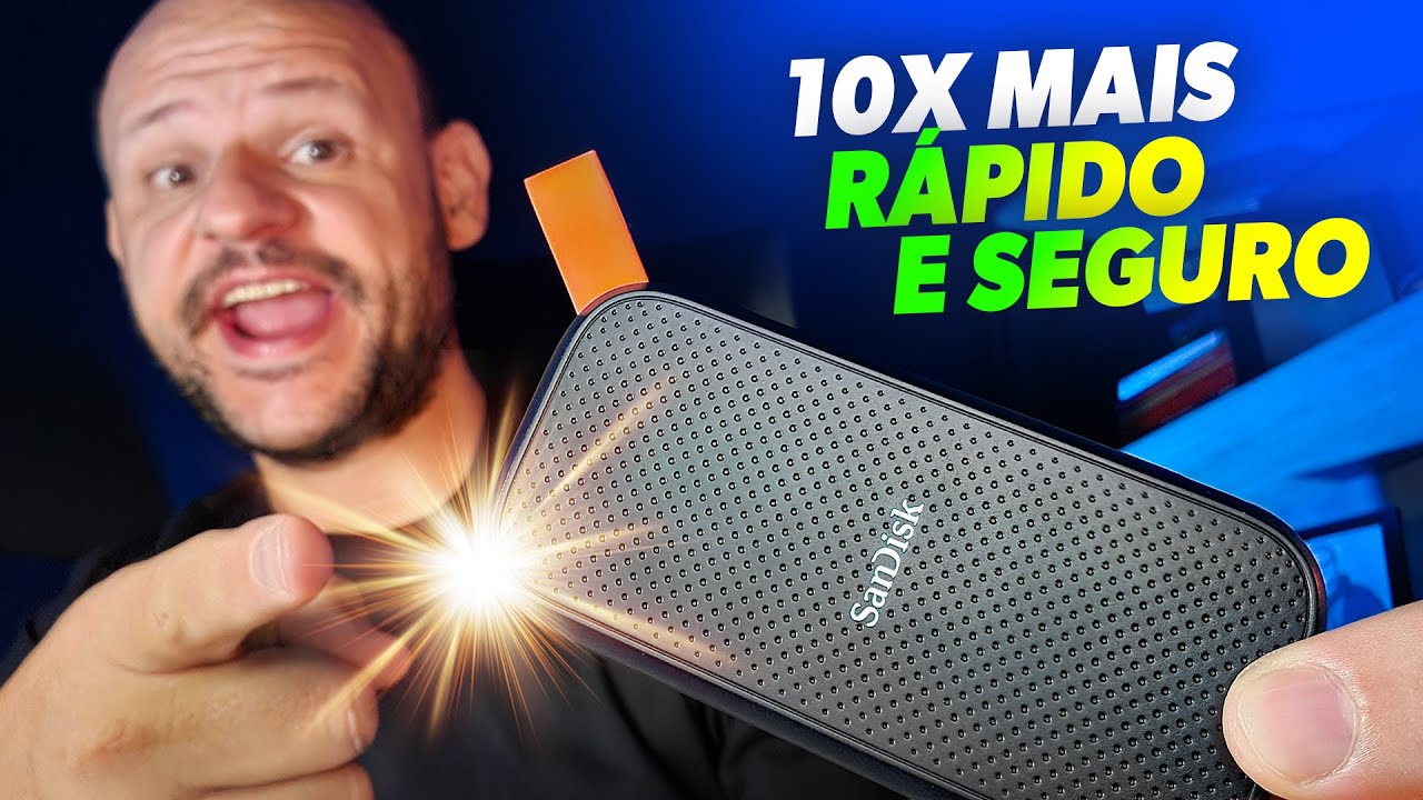 SSD Externo Sandisk EXTREME Portátil é bom e vale a pena comprar? Review / Análise