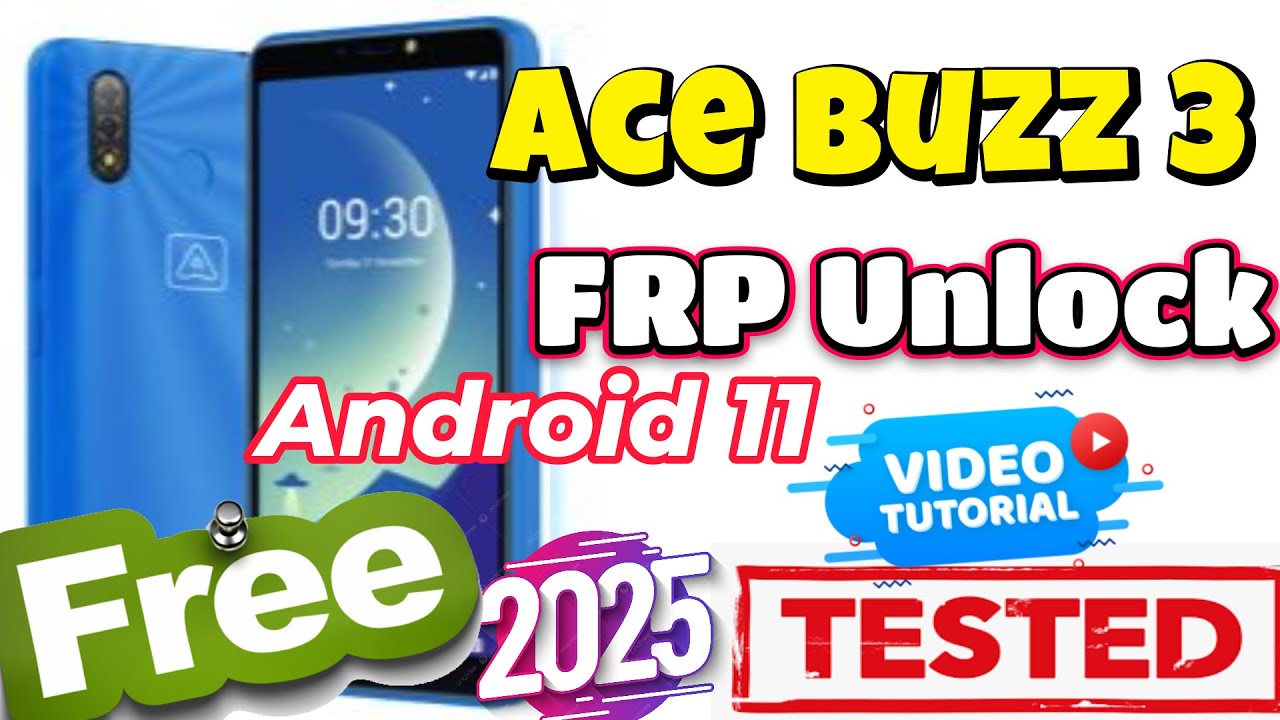 Ace Buzz 3 FRP Bypass | Google Account Unlock Android 11 | SPD Free Tool Easy Method 2025
