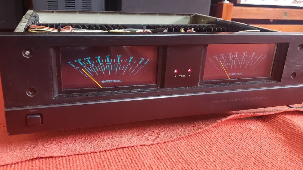 Pow protone hàng Mỹ đèn VU đẹp công suất cực lớn đến 750W - Châu Audio 0987.468.150