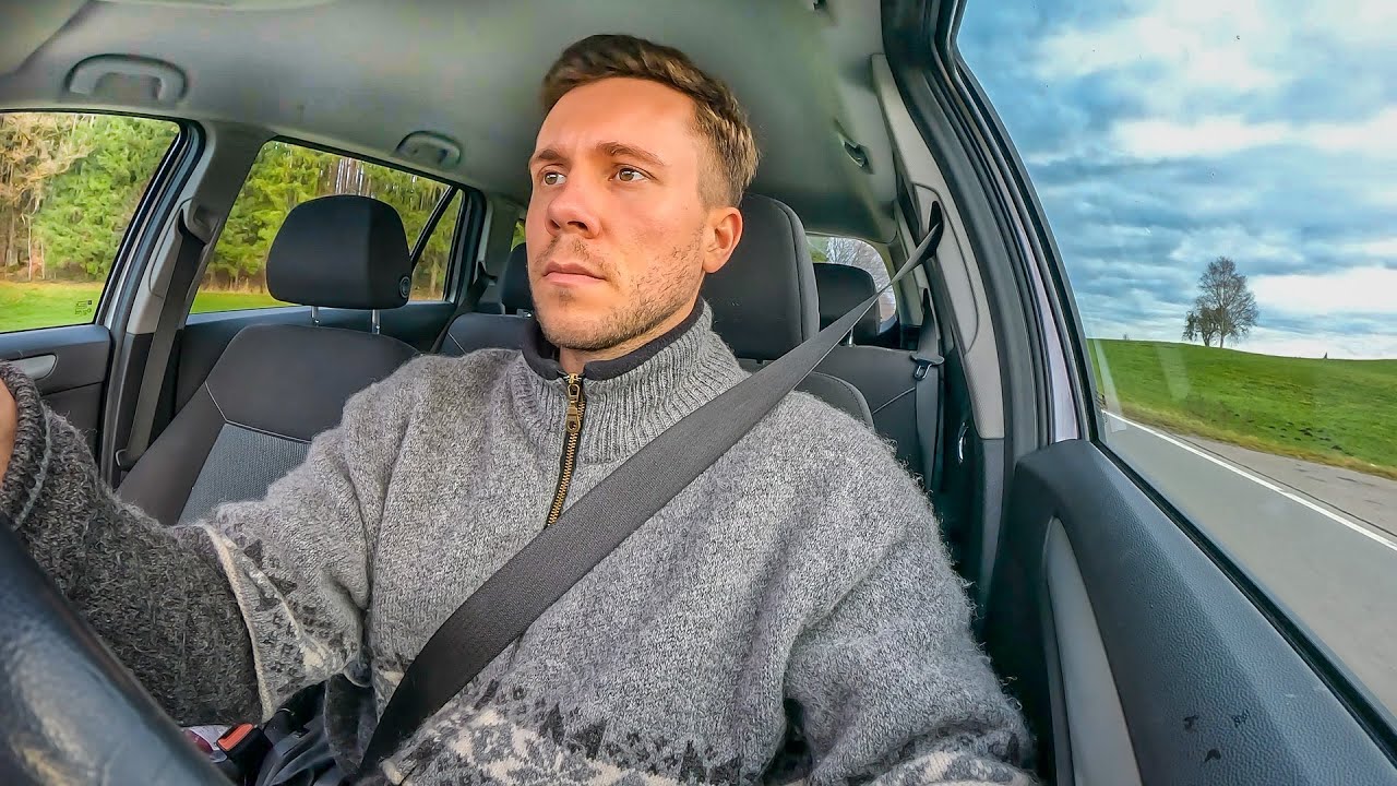 Drive with me - Relaxing Driving Sound for Sleeping - No Talking - Southern Germany