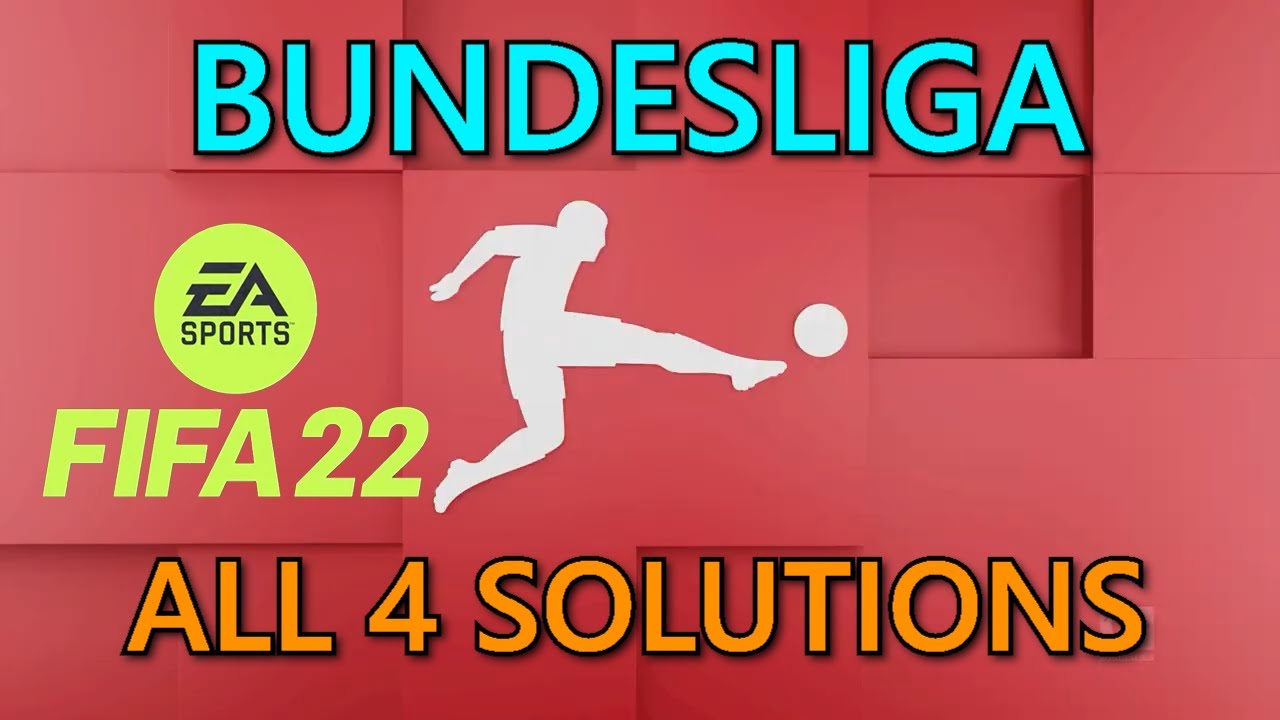 Bundesliga SBC | All 4 Solutions | FIFA 22