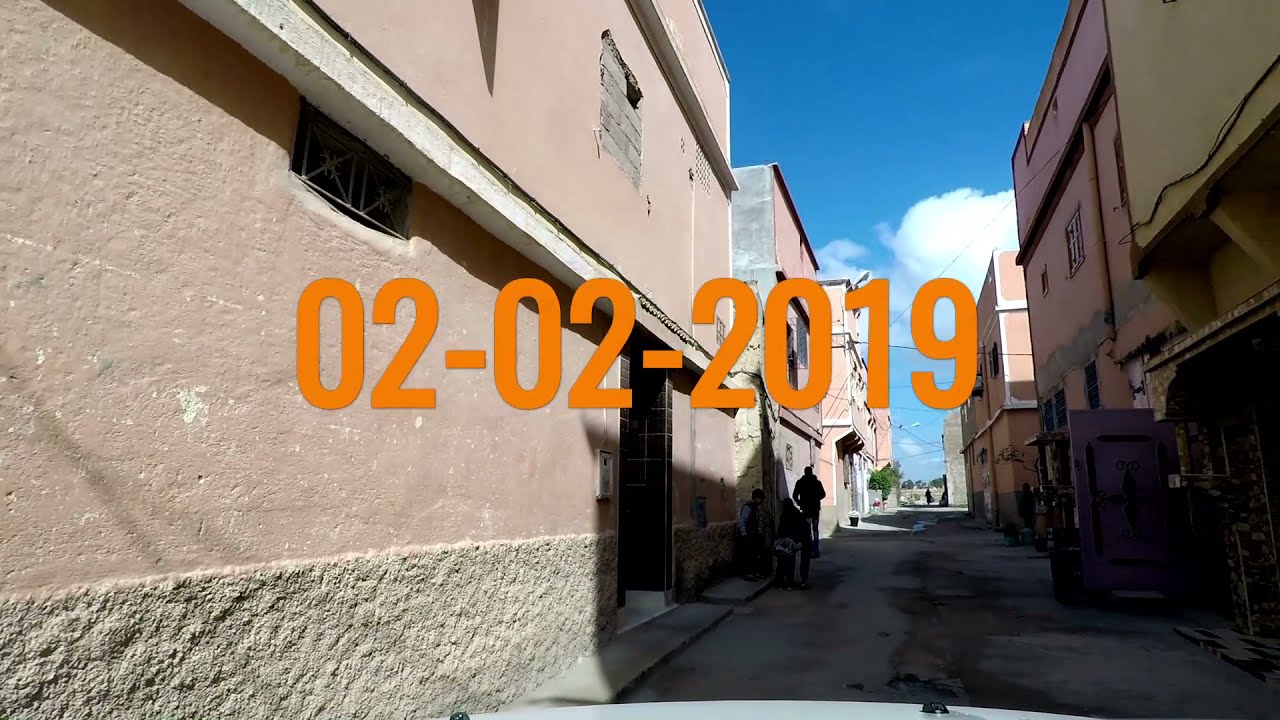 Ville de YOUSSOUFIA- اليوسفية .02/02/2019 - GOPRO