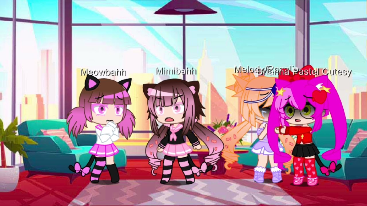 Meowbahh breaks Melody/Rosalie's phone/grounded by Mimibahh
