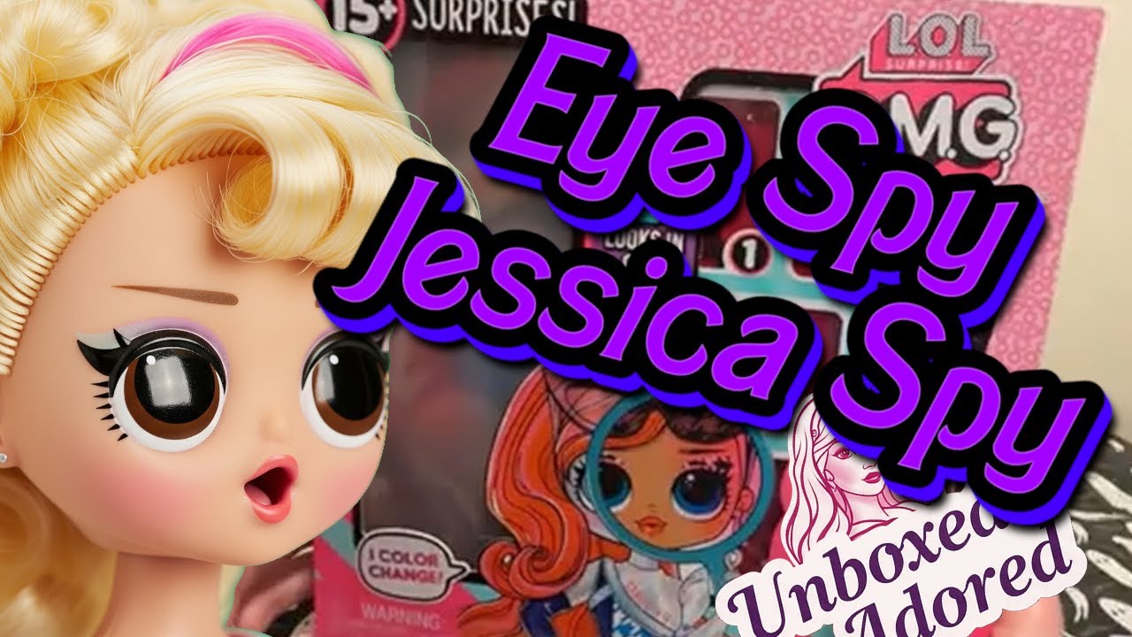 LOL OMG Eye Spy Jessica Spy Unboxing, I LOVE this Doll!