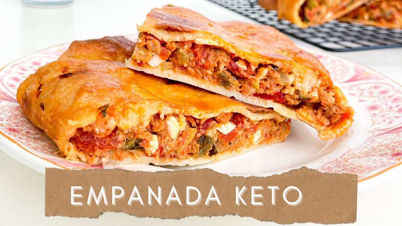 💥 EMPANADA KETO ⎮!La empanada apta para dieta cetogénica que sabe igual que la tradicional!