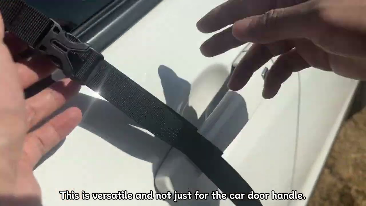 Car Side Awning Tarp Fixing Strap