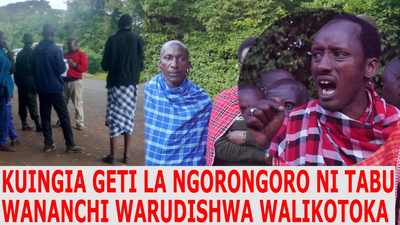 TAMKO LA WANANCHI WA NGORONGORO KUZUIWA KUINGIA GETINI 