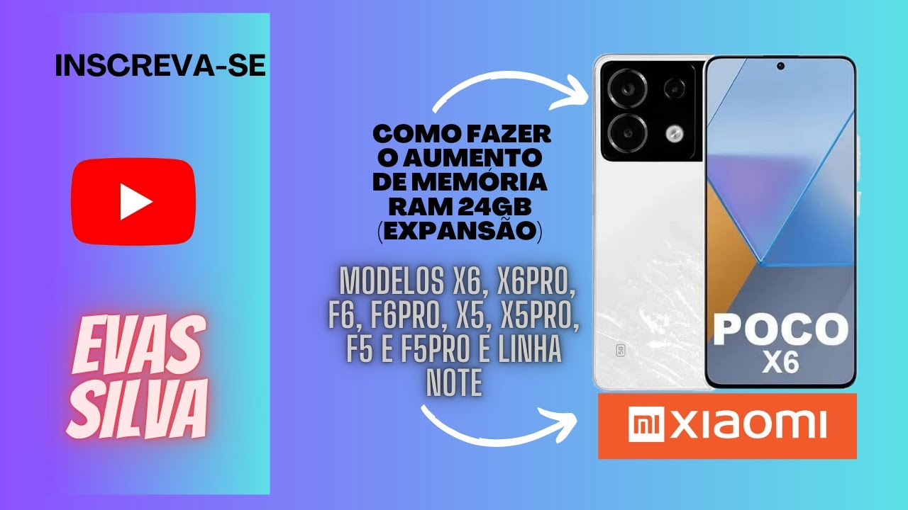 COMO AUMENTAR MEMÓRIA RAM DE 12 PARA 24 GIGAS XIAOMI X6,X6PRO,F6,F6 PRO (EXPANSÃO) NO SEU XIAOMI!!