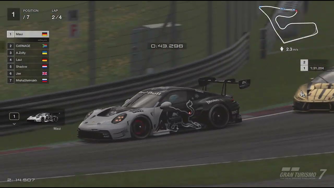 Race 5 Gsport GT3 Redbull Ring #online