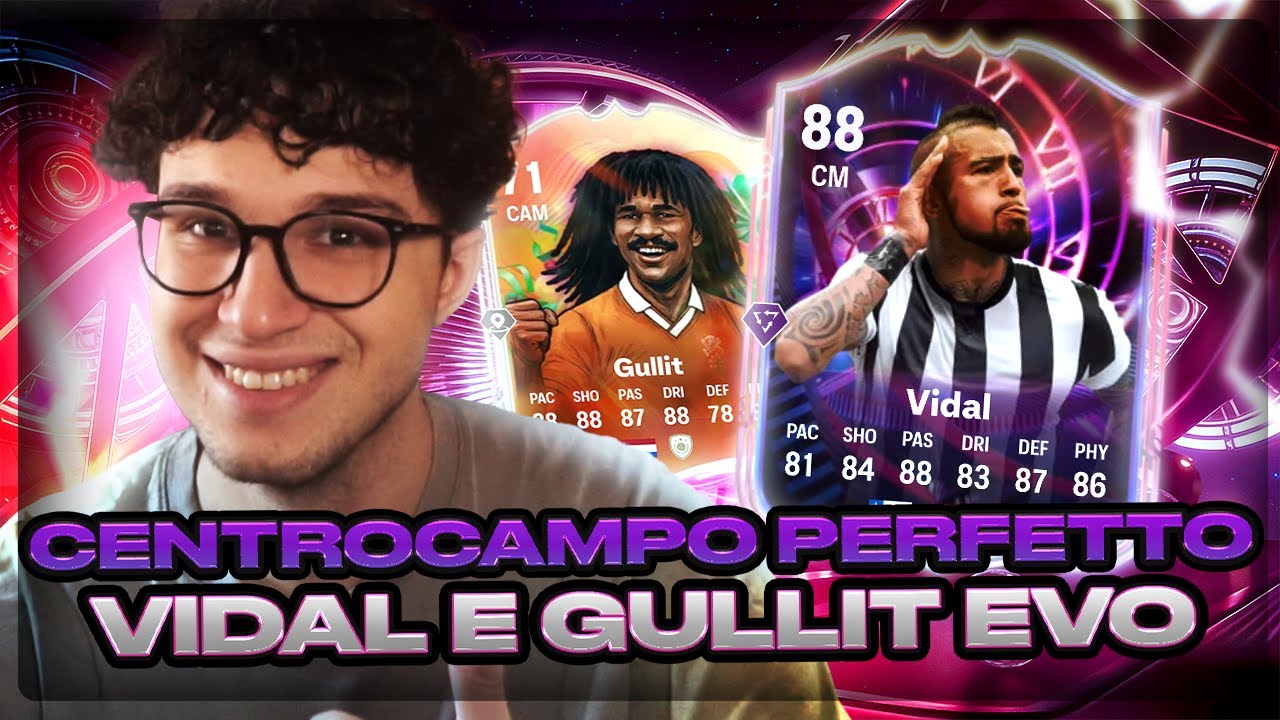 VIDAL e GULLIT EVO DECIDONO IL MIO TEAM: CENTROCAMPO PERFETTO! 💪