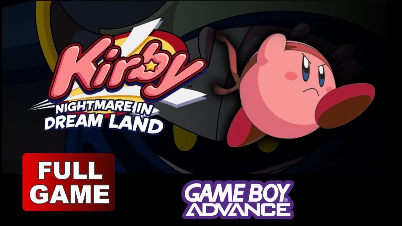 Kirby Nightmare in Dream Land (GBA) - Longplay Full Game