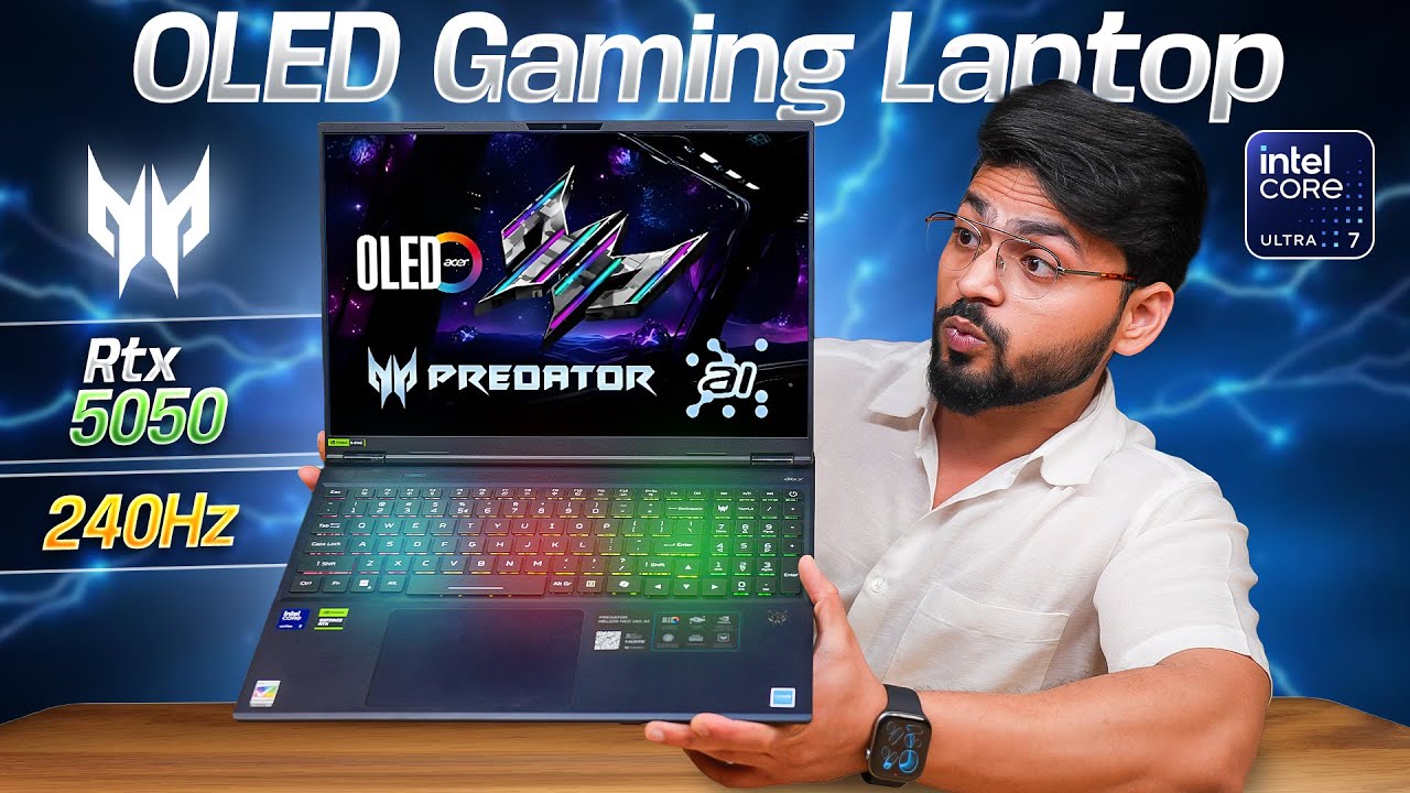 240 Hz OLED Display + RTX 5050 Gaming Laptop 🤯 | Acer Predator Helios NEO 16S AI Review 🔥