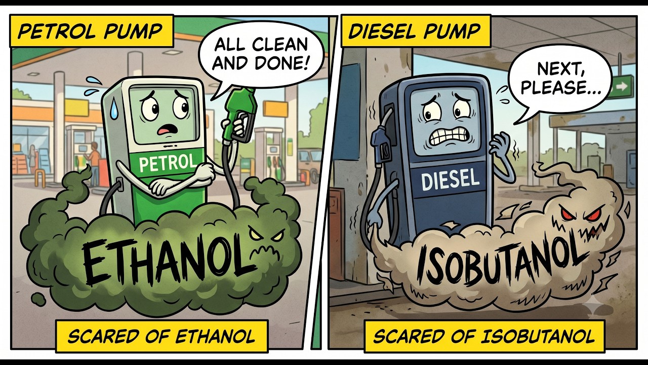 Fixed Petrol with Ethanol. Now, Isobutanol is Coming for Diesel.