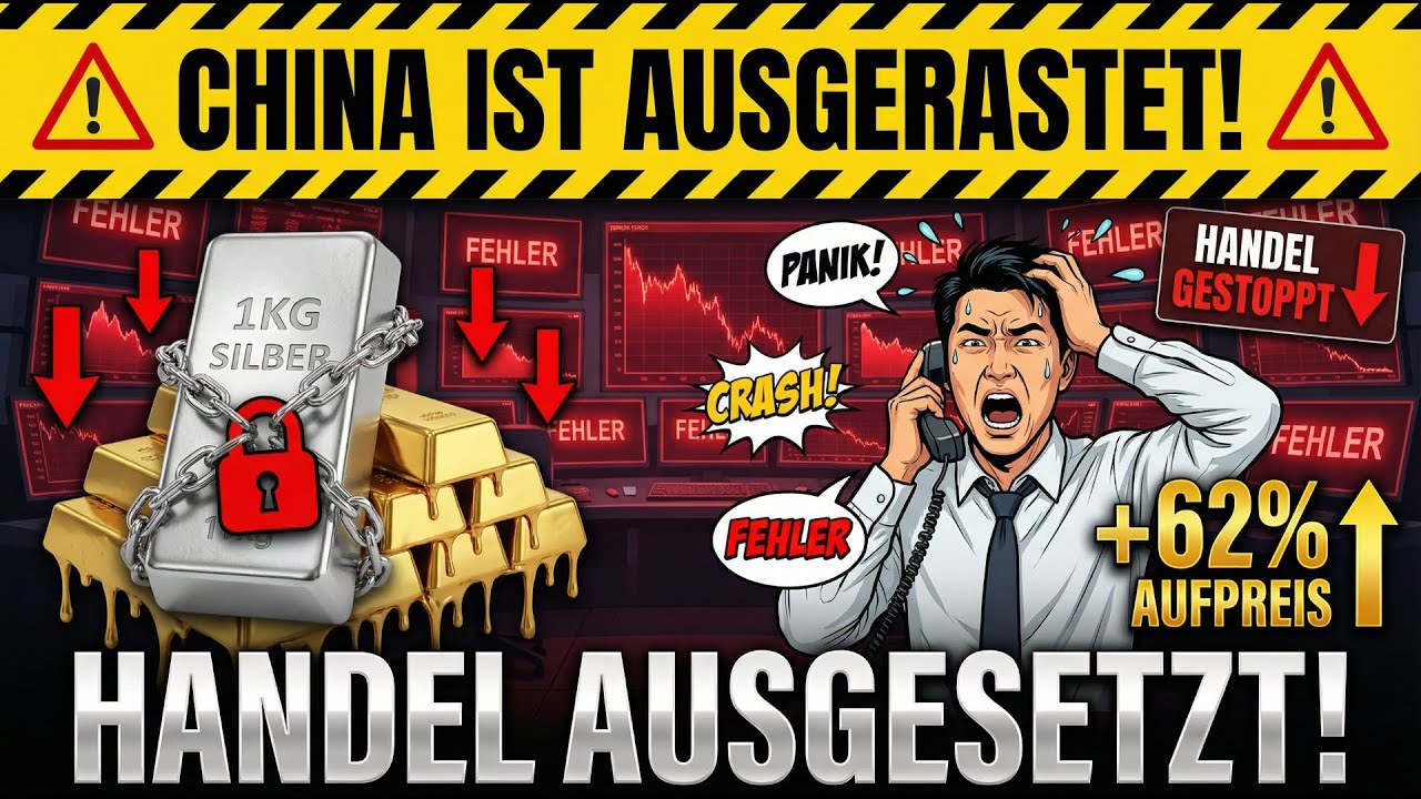 ES IST PASSIERT: China SETZT Silberfonds AUS (Panik bestätigt)