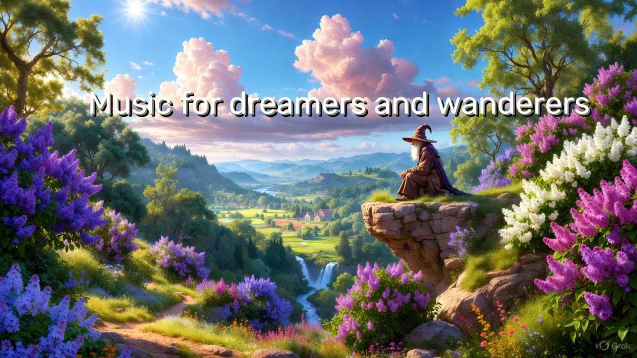 Light, inspiring and relaxing fantasy music for peaceful listening