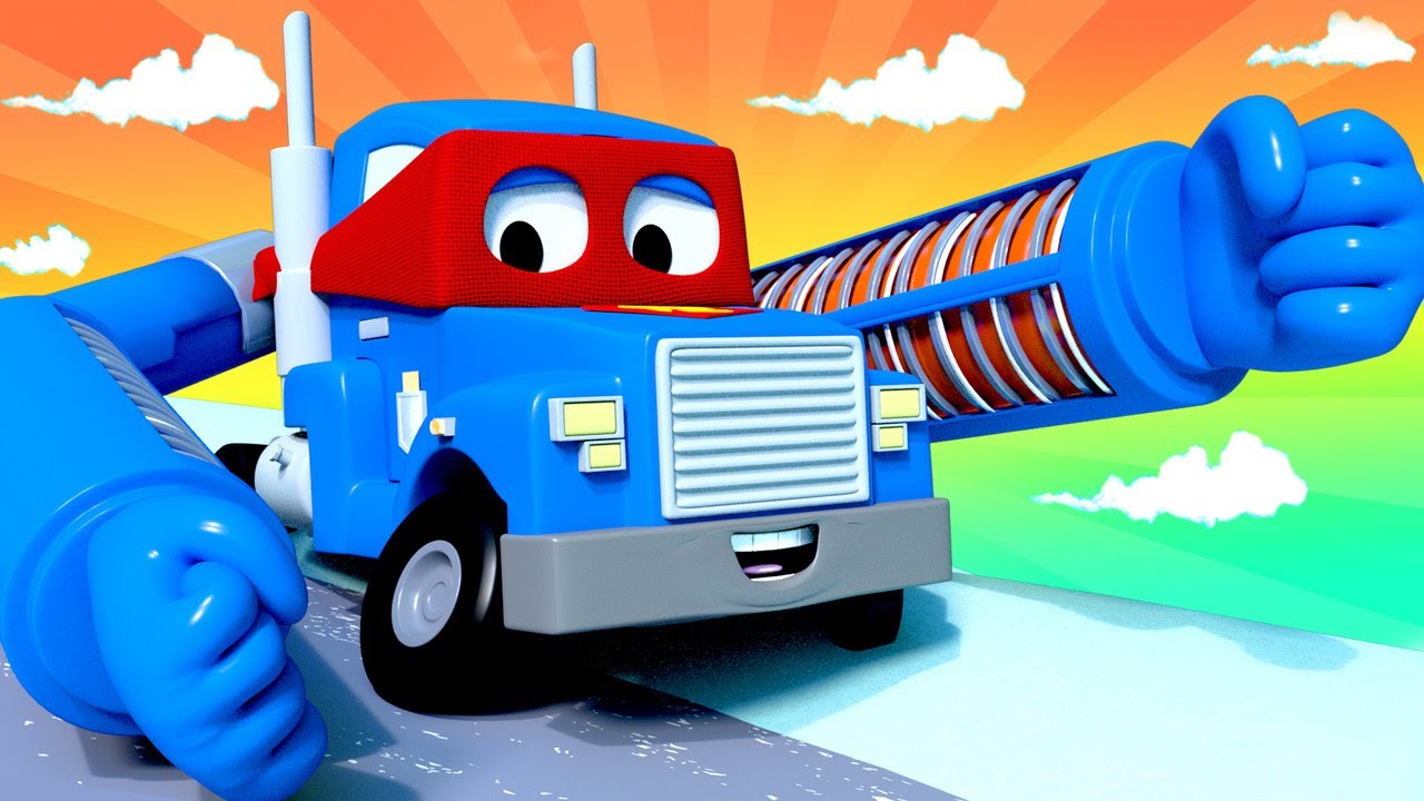 Crtići sa kamionima za djecu -  Kamion radijator - Super Kamion u Auto Gradu
