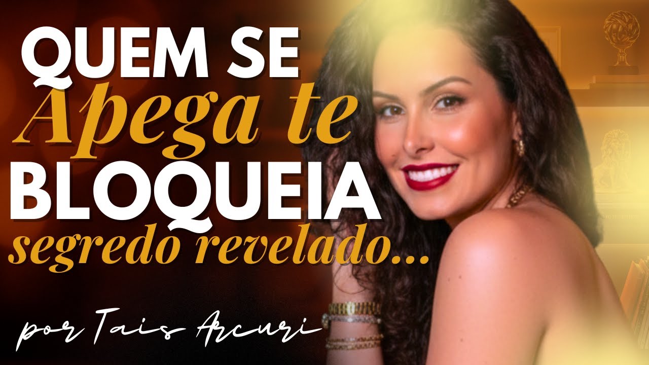 ELE(A) TE BLOQUEOU NO WHATSAPP PORQUE SE APEGOU (segredo revelado) Psicologia Aplicada 