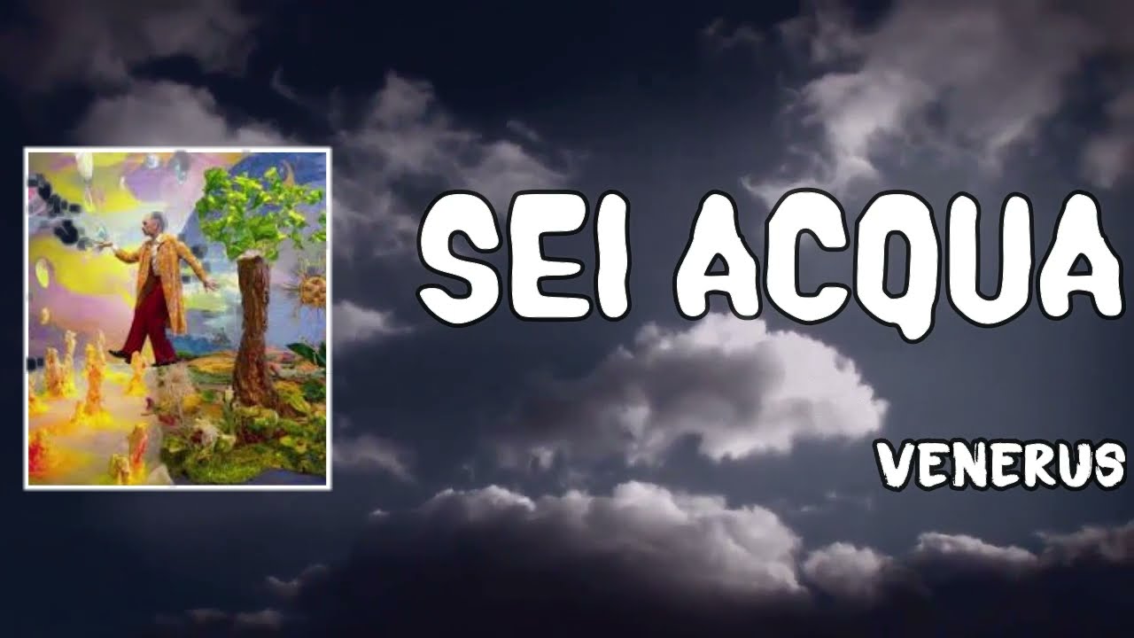 Sei acqua Lyrics - Venerus
